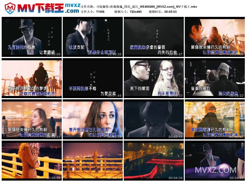 司徒赫伦-玫瑰傀儡_国语_流行_ME400269